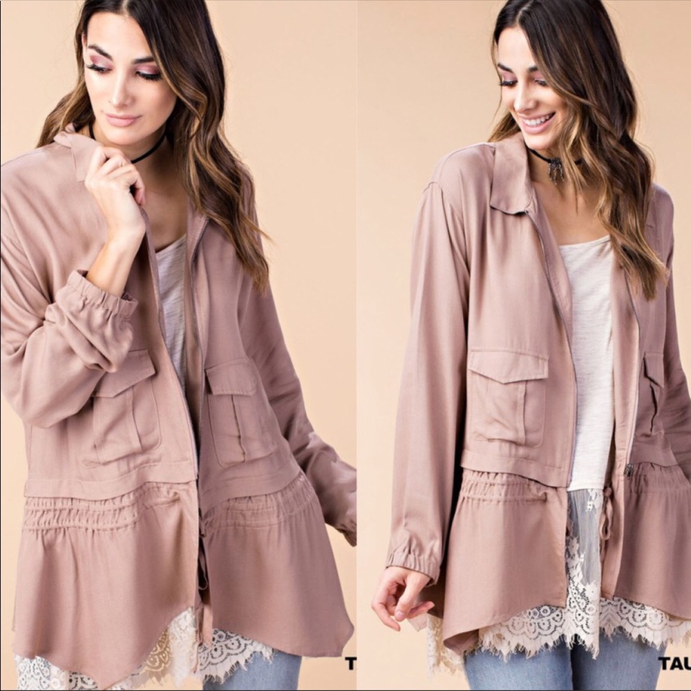 Lightweight Spring Ruffle Jacket 100%Rayon
